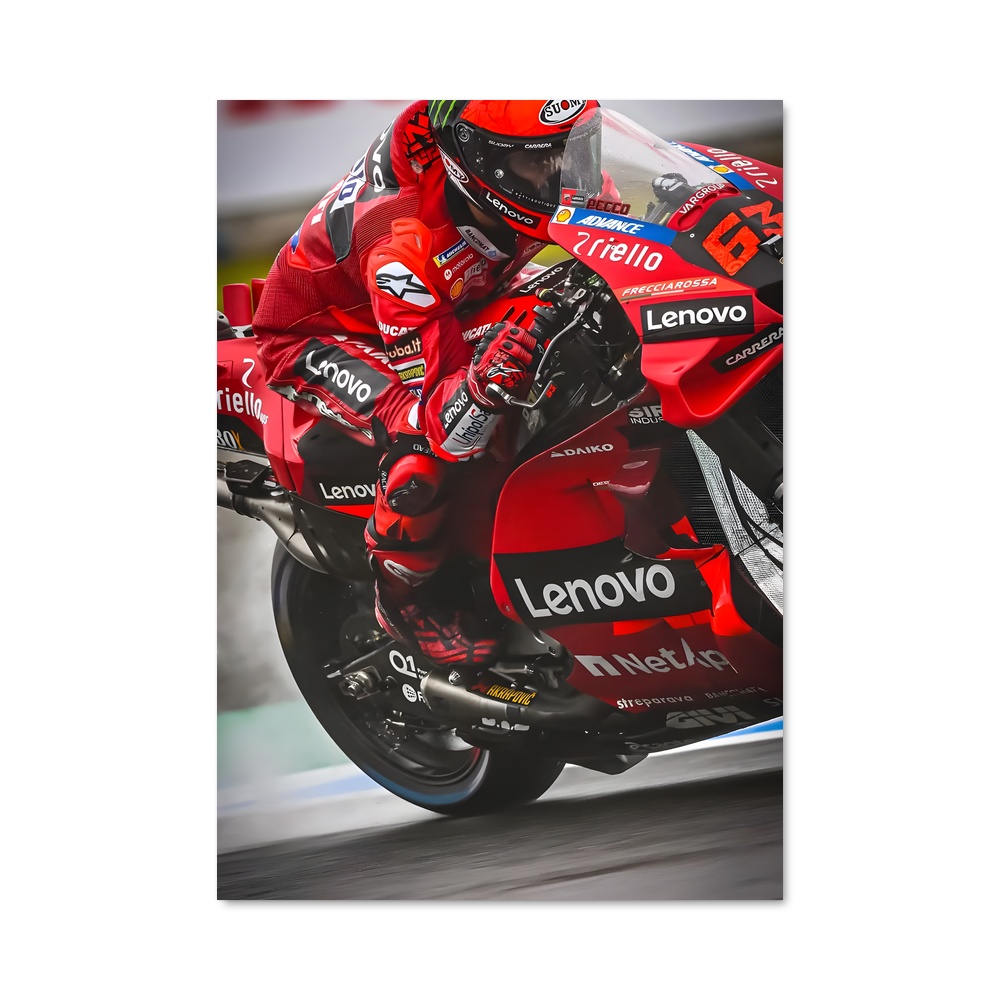 Poster somptueux de la Desmosedici GP